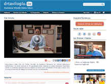 Tablet Screenshot of drtaviloglu.tv